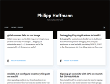 Tablet Screenshot of philipphoffmann.de